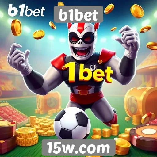 Variedade de jogos disponíveis no b1bet